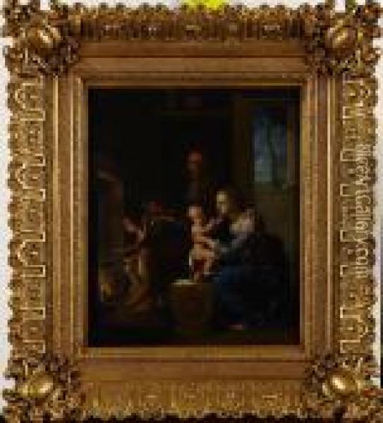 Heliga
Familjen Oil Painting - Raphael (Raffaello Sanzio of Urbino)