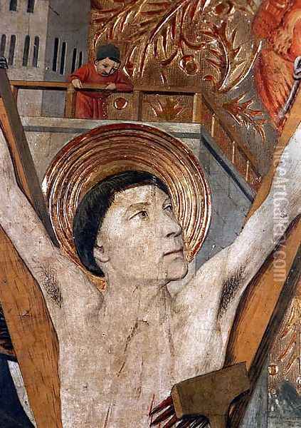 The Martyrdom of St Vincent Oil Painting - Jaume Huguet