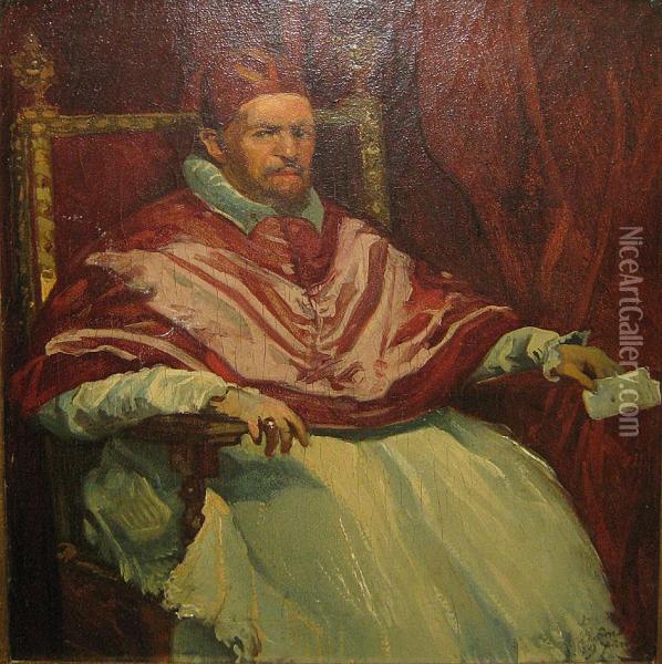Kardinaal Oil Painting - Jan Baptist Huysmans