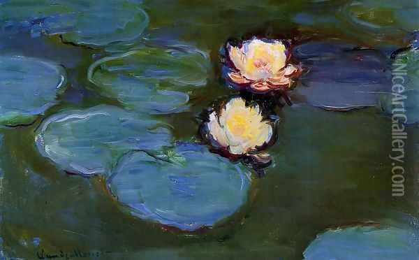 Water-Lilies Oil Painting - Claude Oscar Monet
