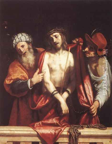 Ecce Homo 1607 Oil Painting - Lodovico Cardi Cigoli