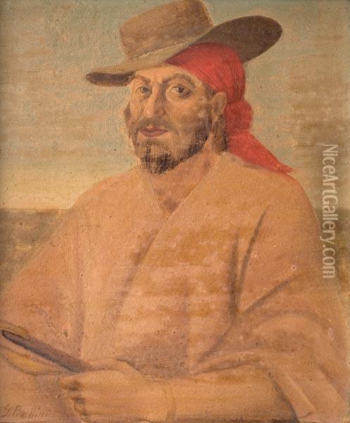 Gaucho Oil Painting - Jacopo Bellini