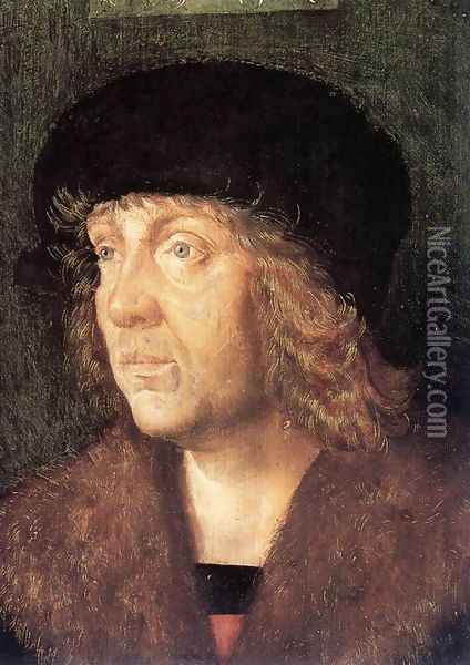Portrait of a Man 1505 Oil Painting - Hans Leonhard Schaufelein