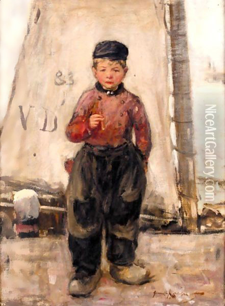 The Dutch Boy Oil Painting - Robert Gemmell Hutchison