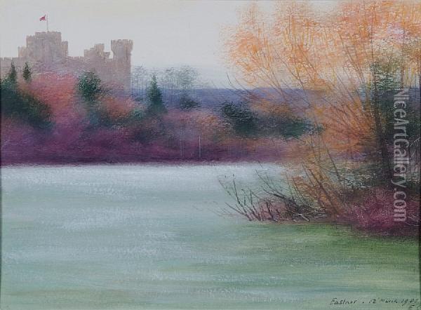 Eastnor Castle Oil Painting - Edward Clifford