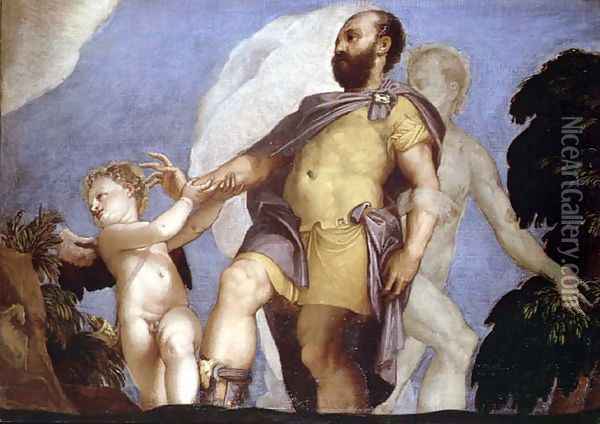An Allegorical Subject Oil Painting - Paolo Veronese (Caliari)