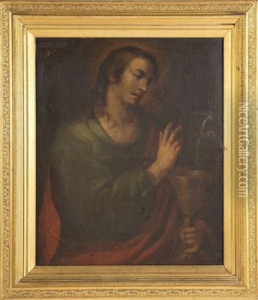 St. John The Evangelist Oil Painting - Alonso Cano