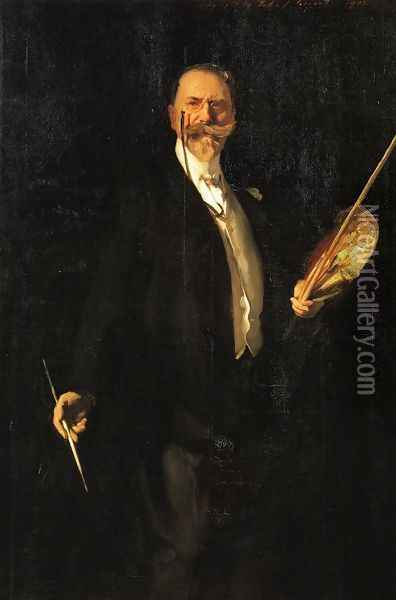 William Merritt Chase Oil Painting - John Singer Sargent