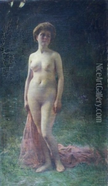 Nu Feminin Oil Painting - Henri-Paul Royer