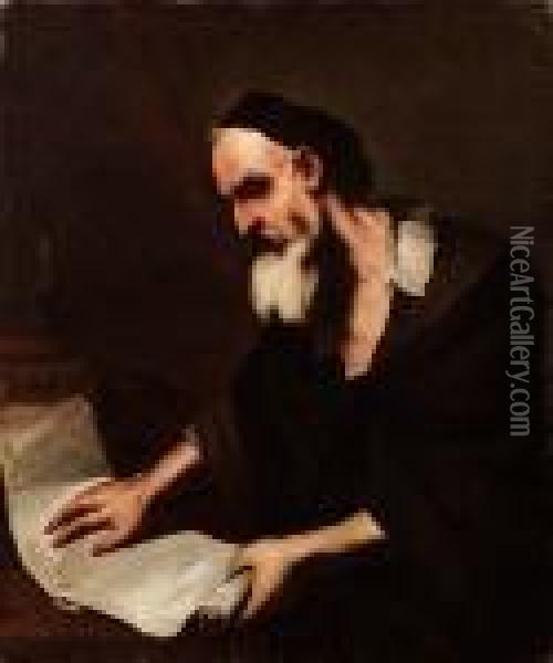 Filosofo Astrologo Oil Painting - Luca Giordano