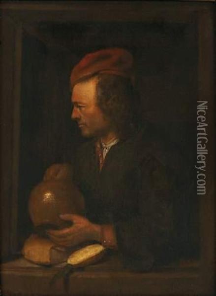 Senza Titolo Oil Painting - Pieter Cornelisz. van SLINGELANDT