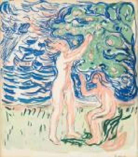 Neutralia Oil Painting - Edvard Munch