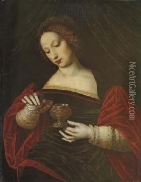 Sainte Marie-madeleine Oil Painting - Ambrosius Benson
