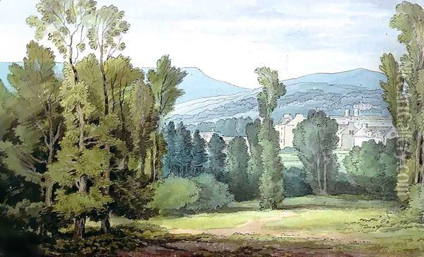 Dulverton, Somerset Oil Painting - John White Abbott