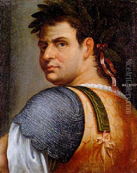 Bildnis Des Romischen Kaisers Titus Flavius Vespasian Oil Painting - Abraham Janssens