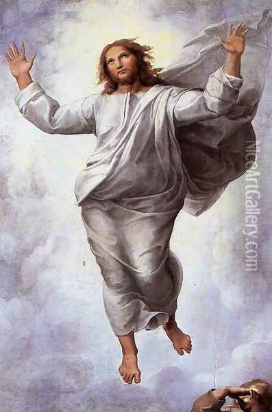 The Transfiguration [detail: 2] Oil Painting - Raphael
