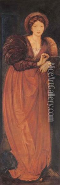 Fatima Oil Painting - Sir Edward Coley Burne-Jones