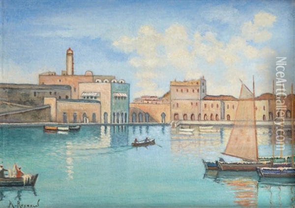 Venise Oil Painting - Marius Reynaud