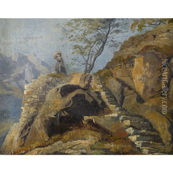 Madchen Auf Majoria Oil Painting - Raphael Ritz