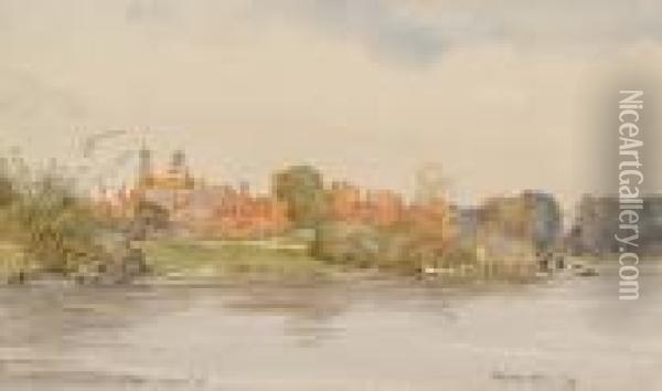 Eton College Oil Painting - Wilfred Williams Ball