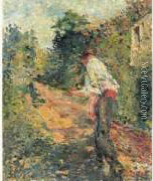 Le Semeur Oil Painting - Dreyfus-Lemaitre Henri
