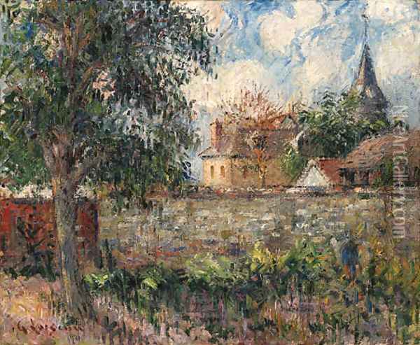 Paysage en Normandie Oil Painting - Gustave Loiseau