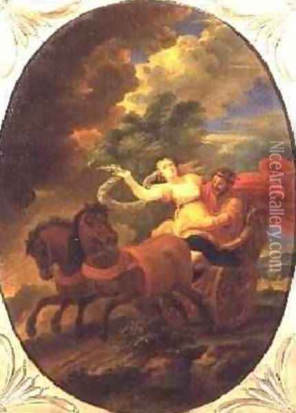 The Rape of Proserpine Oil Painting - Pieter the Younger Mulier