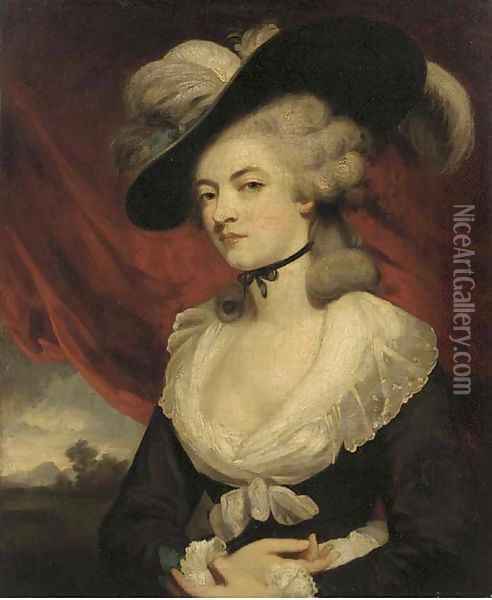 Portrait of Mrs Robinson Oil Painting - Sir Joshua Reynolds