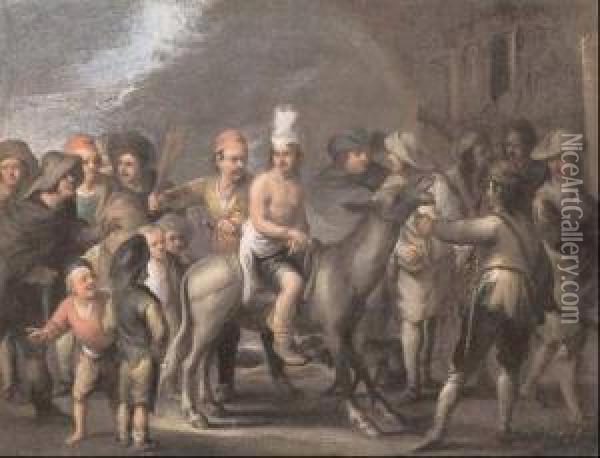 Il Ladro Oil Painting - Cornelis de Wael