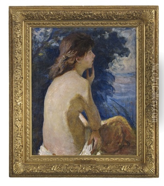 Twilight Nude Oil Painting - Isaac Henry Caliga