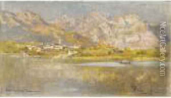 Lago D'annone Oil Painting - Paolo Sala