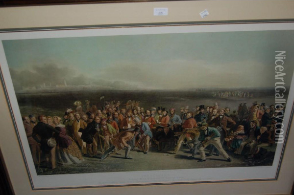 Engraved By Charles E. Wagstaffe Oil Painting - Master Of The Large Figures