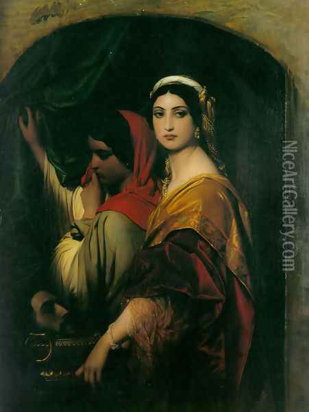 Herodias Oil Painting - Paul Delaroche
