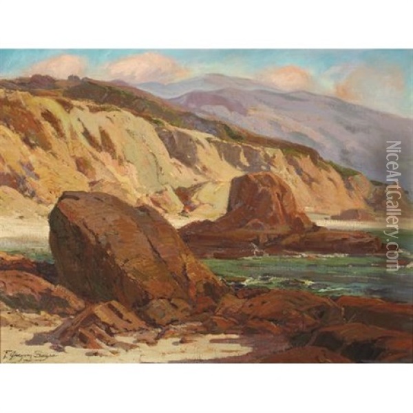 Woods Cove Oil Painting - Fred Grayson Sayre