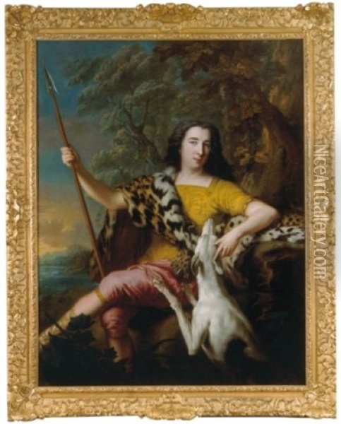 Portrait Presume De Scipion Louis Joseph De La Garde, Marquis De Chambonas Oil Painting - Jean Marc Nattier