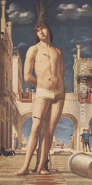 St. Sebastian (San Sebastiano) Oil Painting - Antonello da Messina Messina