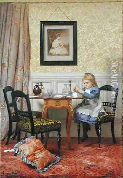 The Age of Innocence Oil Painting - Kate Hayllar