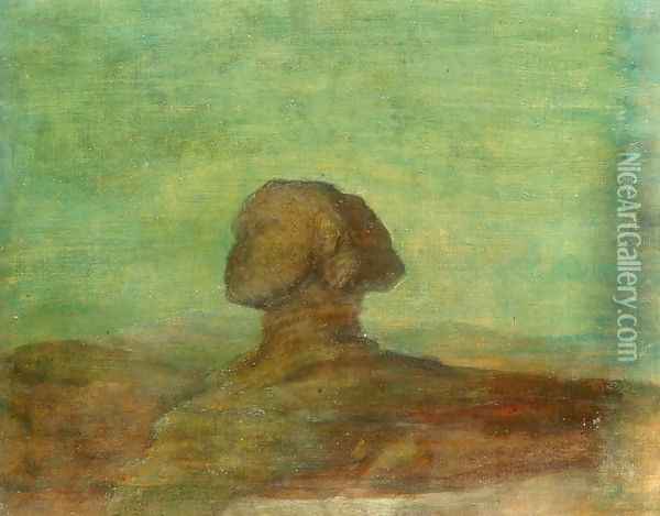 The Sphinx, 1887 Oil Painting - George Frederick Watts