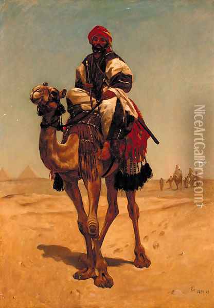 The Camel Rider Oil Painting - Horace Vernet