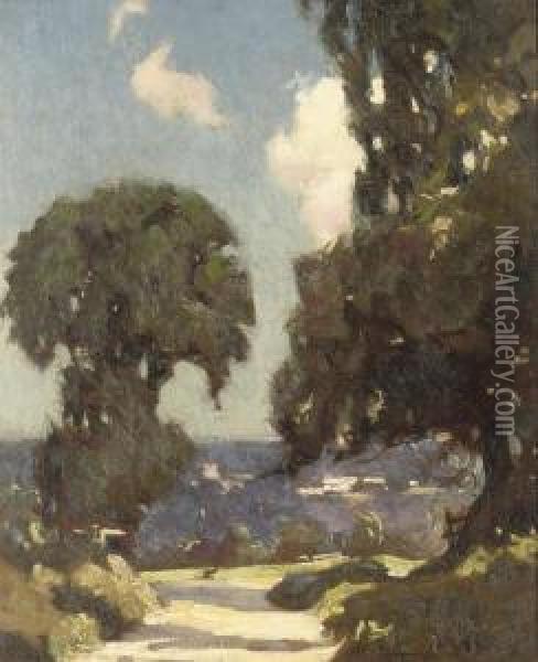 Great Barrington - In The Cotswolds Oil Painting - Frederick Hall