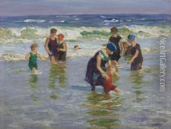 Bathers Oil Painting - Edward Henry Potthast