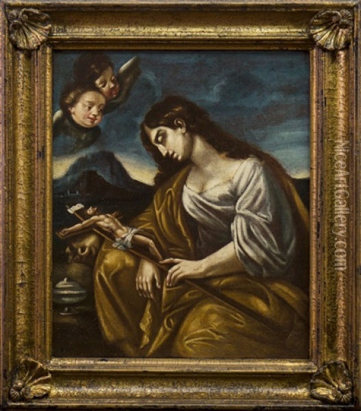 The Penitent Magdalene Oil Painting - Alexander Runciman