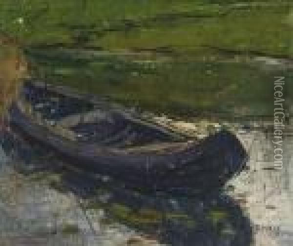 La Barque Oil Painting - James Ensor