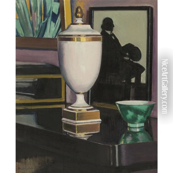 The Wedgwood Vase Oil Painting - Francis Campbell Boileau Cadell