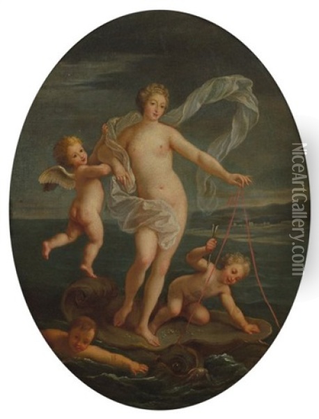 La Naissance De Venus Oil Painting - Bon De Boulogne