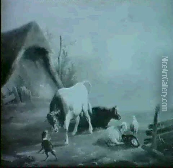 Stierkampf Oil Painting - Ernst Heinrich Richard