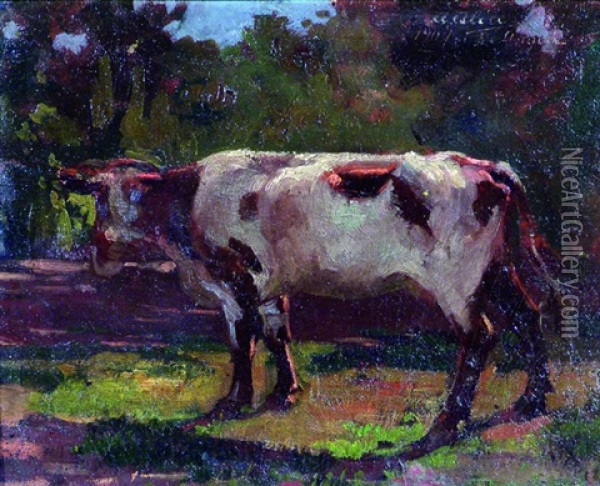Vaca Oil Painting - Antonio Alice