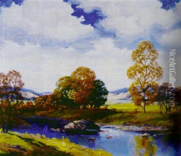 Early Autumn Oil Painting - Ernest Fredericks