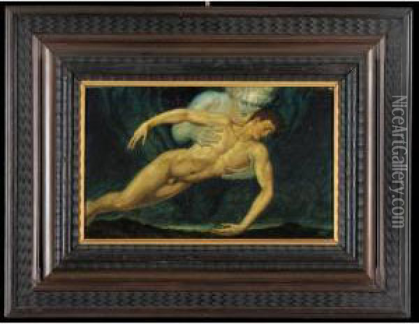 Creation Of Man Oil Painting - Franz Stassen