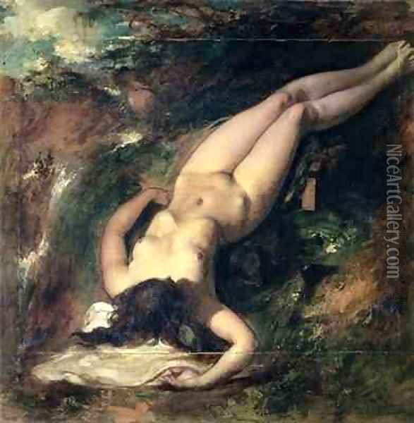 The Deluge Oil Painting - William Etty
